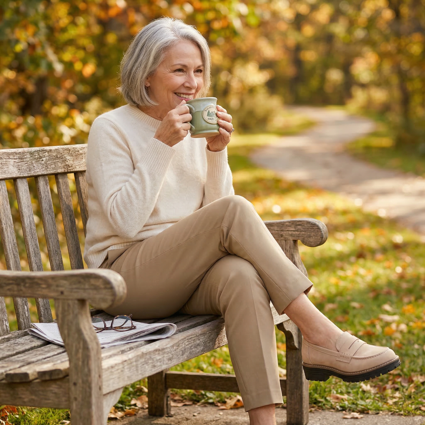 Walk on Clouds, Live Pain-Free: The Orthohealthwalk Orthopedic Platform Loafers