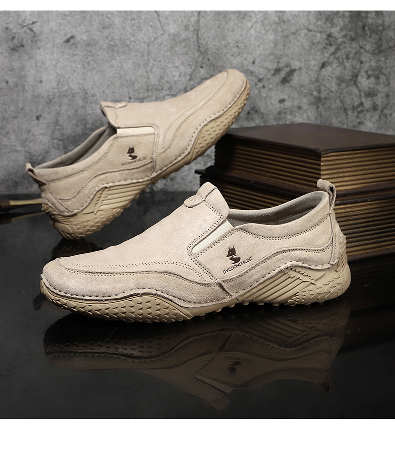 Last day 70% off 🔥⏱️Christmas sale⏱️🔥Men's genuine slip-on loafers