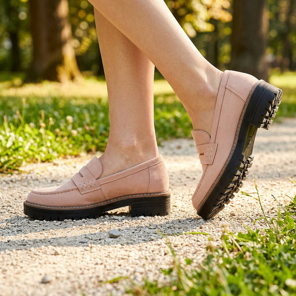 Walk on Clouds, Live Pain-Free: The Orthohealthwalk Orthopedic Platform Loafers