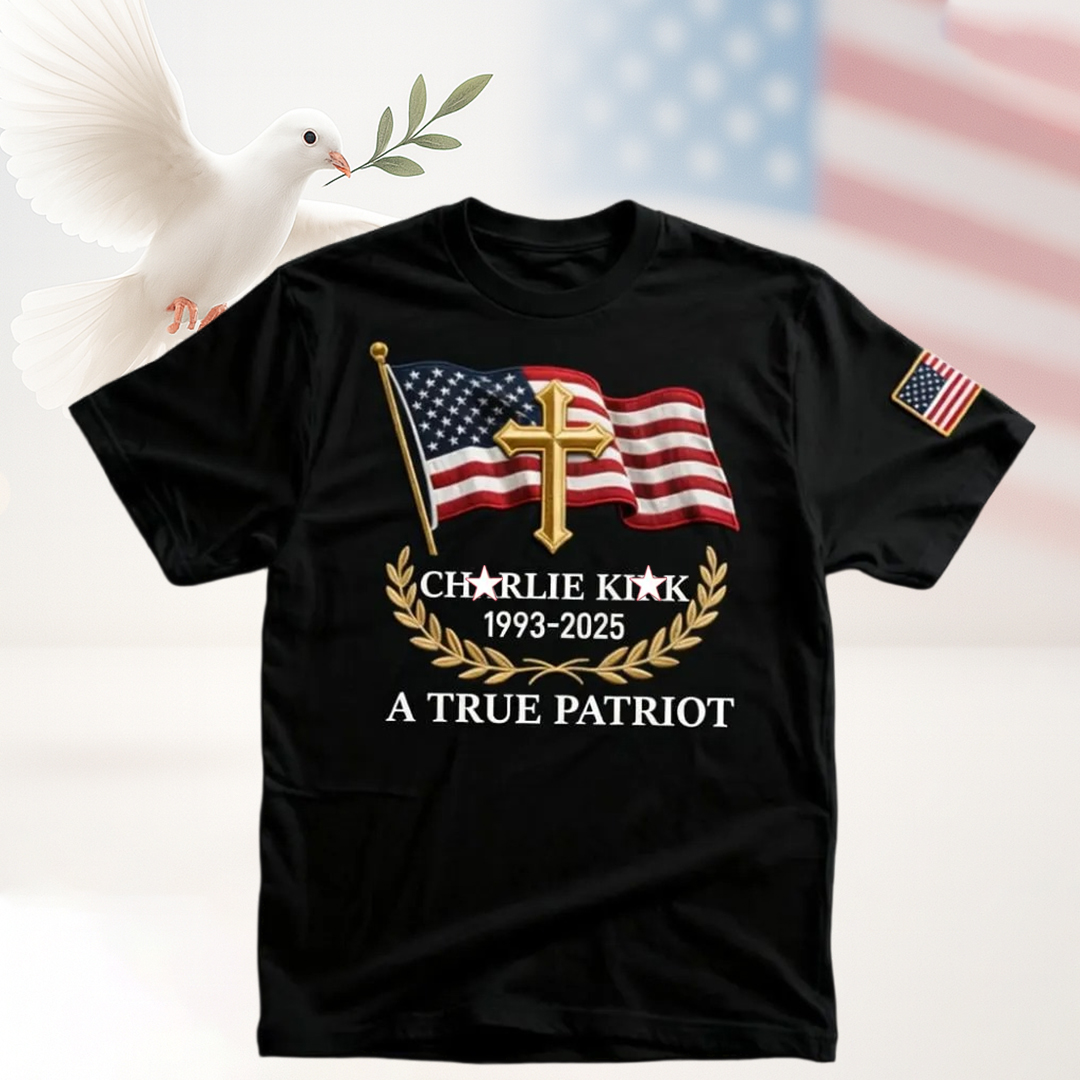 ✝️ A True Patriot Memorial T-shirt 🕯️-tidenox