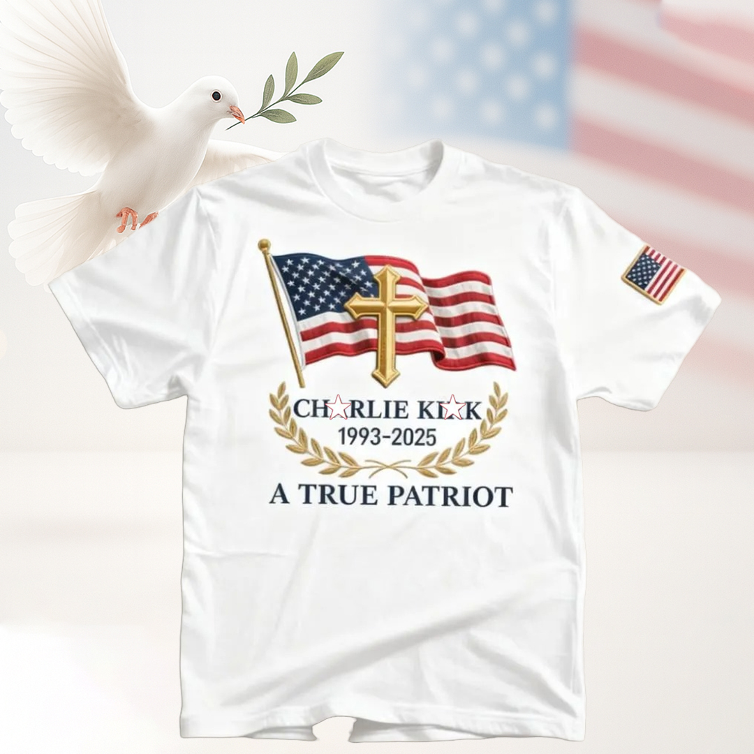 ✝️ A True Patriot Memorial T-shirt 🕯️-tidenox