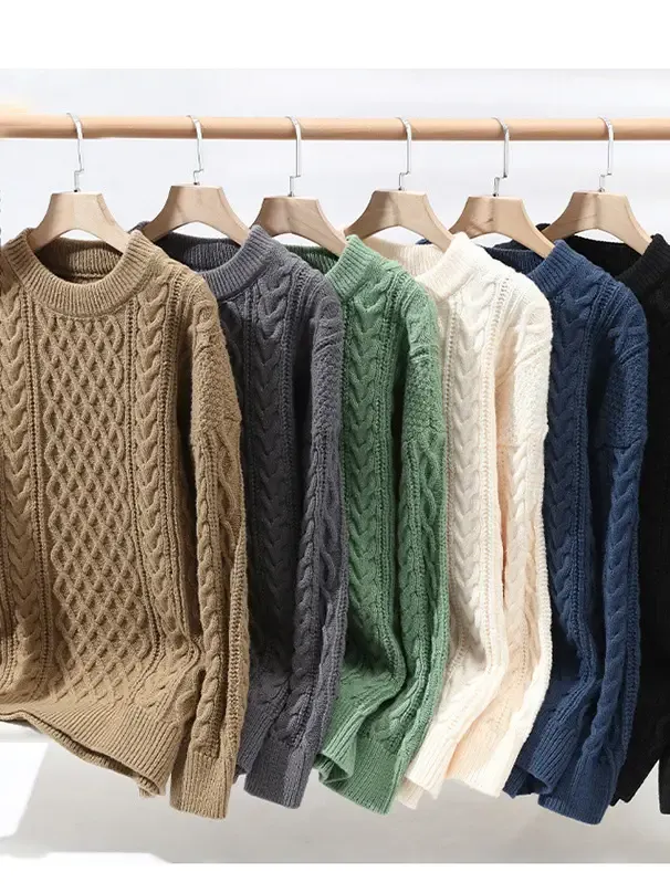🎄 Clearance Sale 🔥 100% Premium Cashmere Men's Sweater — Classic and Timeless Style