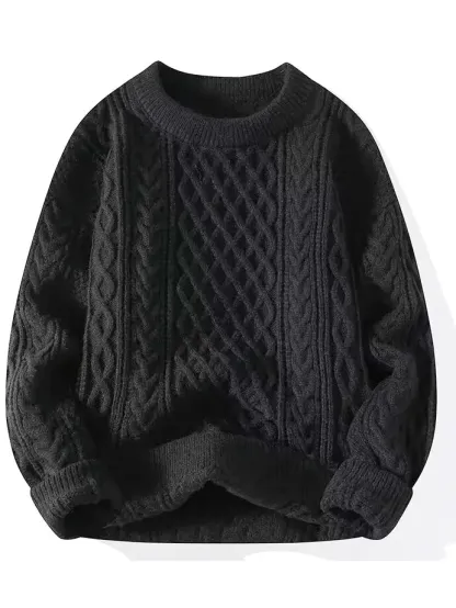🎄 Clearance Sale 🔥 100% Premium Cashmere Men's Sweater — Classic and Timeless Style