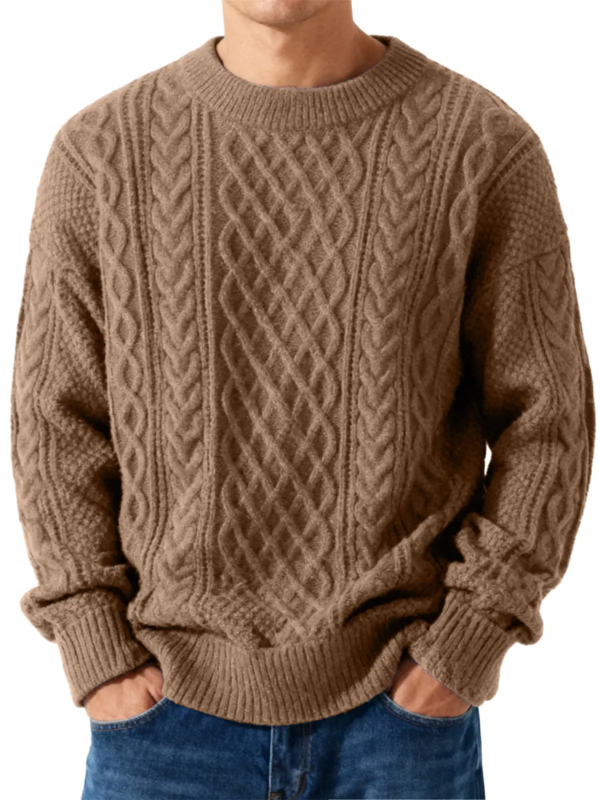 🎄 Clearance Sale 🔥 100% Premium Cashmere Men's Sweater — Classic and