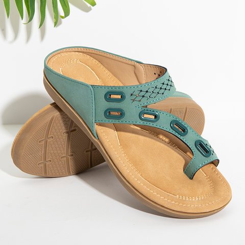 [#1 TRENDING SUMMER 2022] Soft Footbed Orthopedic Summer Sandals 🔥 SALE OFF UP TO 65%-tidenox