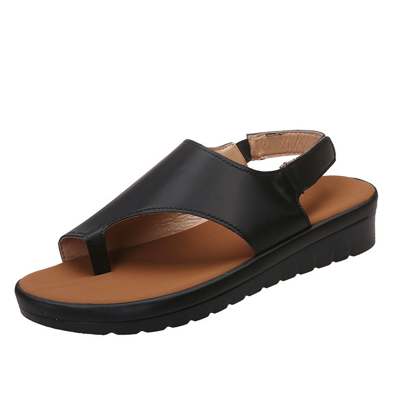 Women's Fashion Trend Soft Bottom Casual Sandals-tidenox