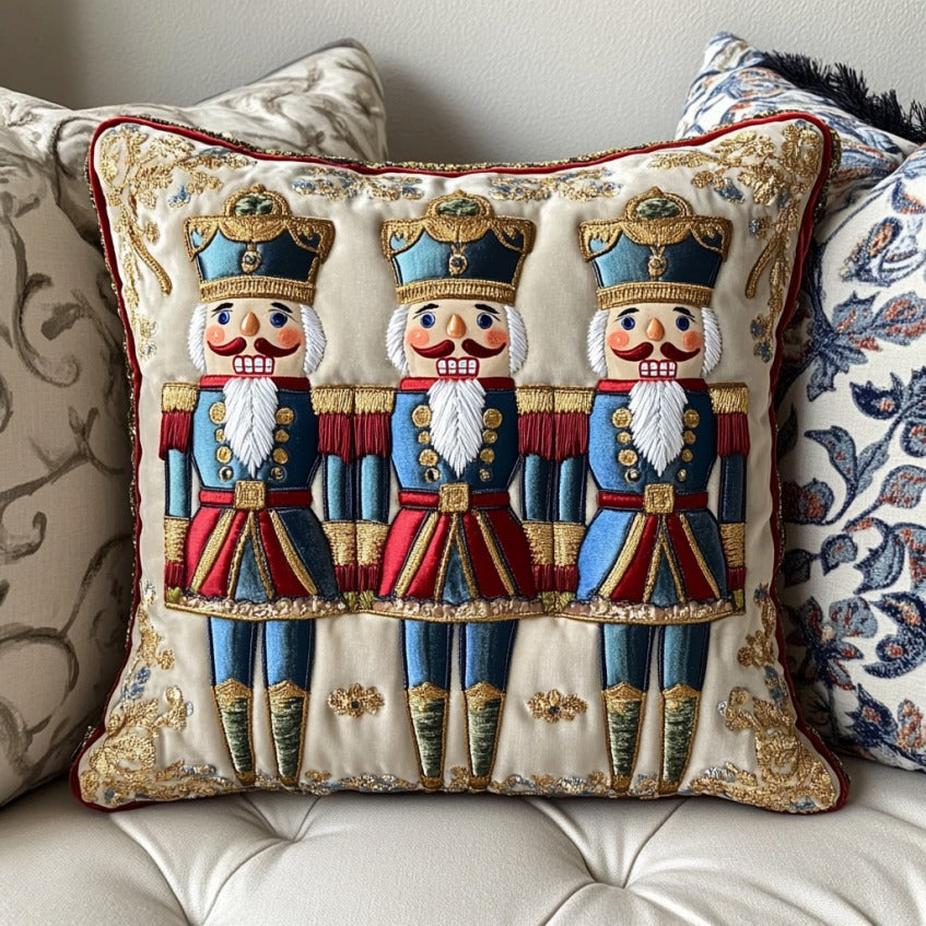 Christmas Nutcracker XR1809006CL Quilt Pillow Case-tidenox