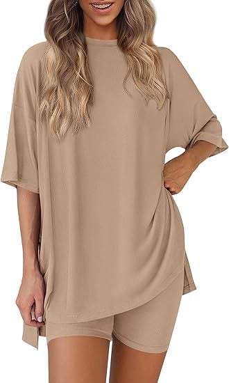 🏆Flash Sale⚡ 50K+ SOLD! Almost Gone-💥Women's Summer Casual Loose Two-Piece Casual Suit