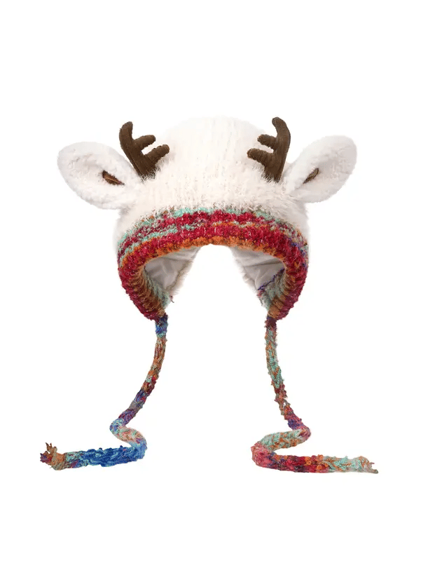 🔥Limited Edition, Only 200 Sets Left! - 🌲Original Design - Festive Christmas Antler Hat-tidenox