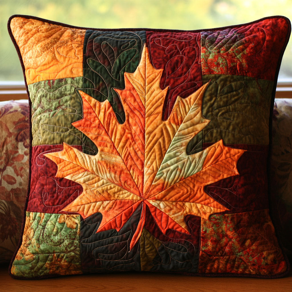 Rustic Maple WJ1302041CL Quilt Pillow Case-tidenox