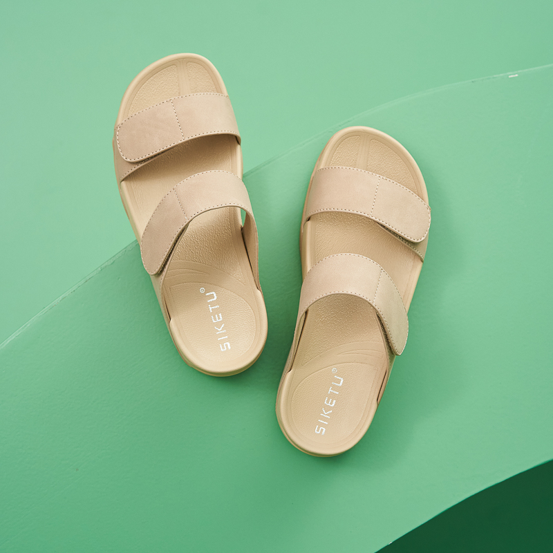 Adjustable Leather Sandals-tidenox