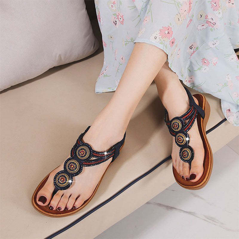 Women's Comfy Flat Sandals - SIKETU-tidenox