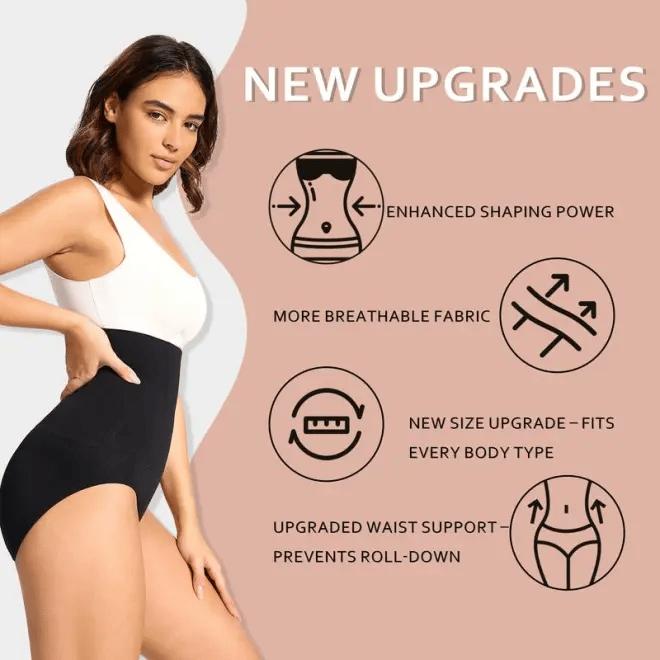 ⏰Last Day - High Waist Tummy Control Shapewear Panties-tidenox