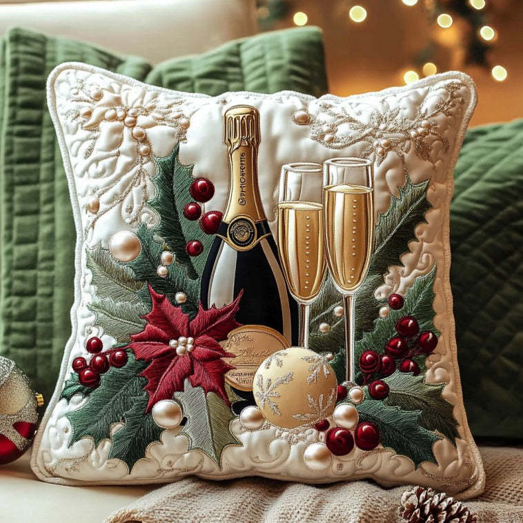 Holiday Elegance XR1810004CL Quilt Pillow Case-tidenox