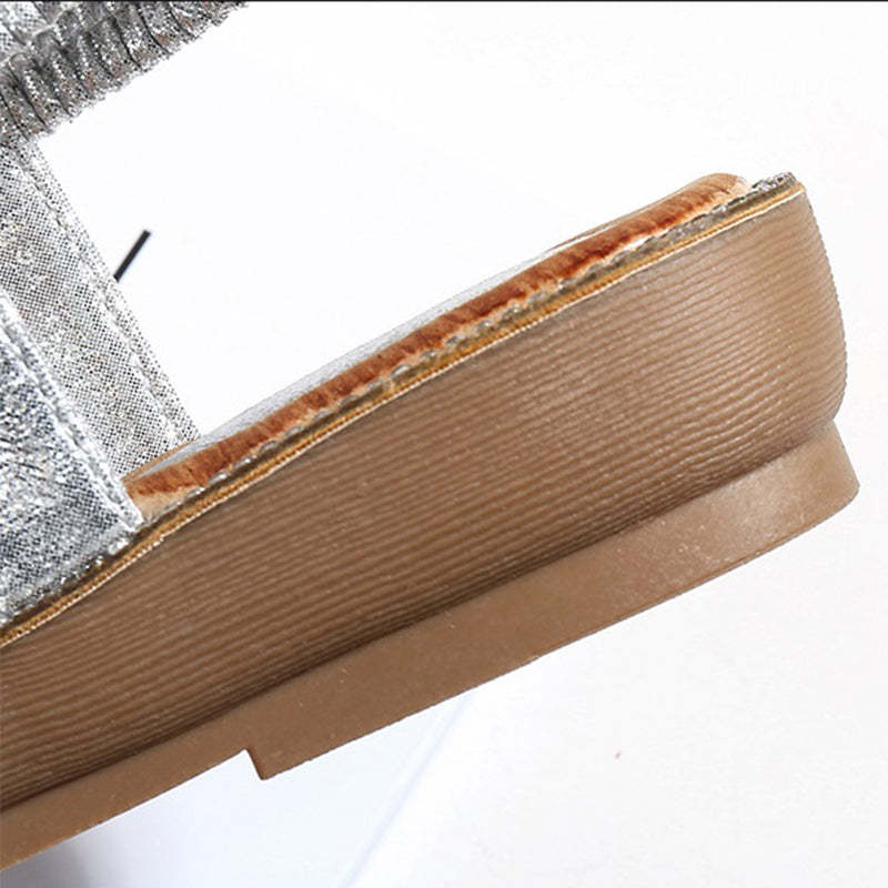 Women's Summer Luxury Designer Rhinestone Sandals-tidenox