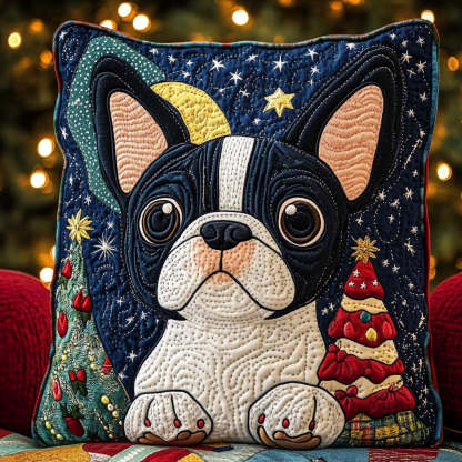 Cute Jolly French Bulldog XR0711001CL Quilt Pillow Case-tidenox