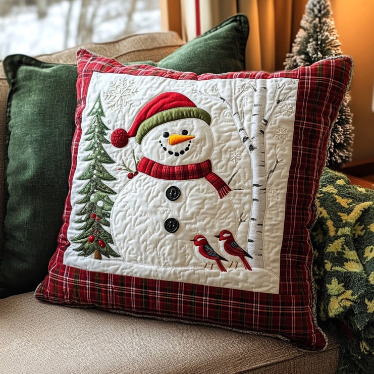 Snowman XR1210006CL Quilt Pillow Case-tidenox