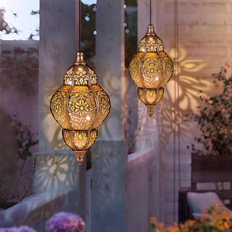 🌙Moroccan Style Artisan Solar Lights Outdoor - IPX44 waterproof✨-tidenox