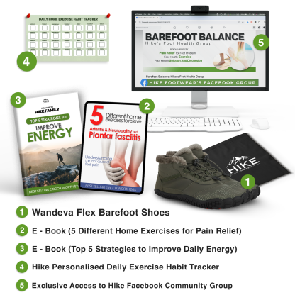 Wandeva Flex - Non-slip & waterproof winter barefoot shoe (Unisex)-tidenox