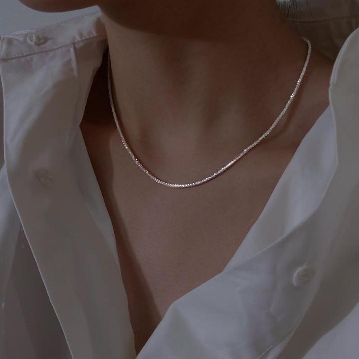 Celestial Silver Necklace Collection-tidenox