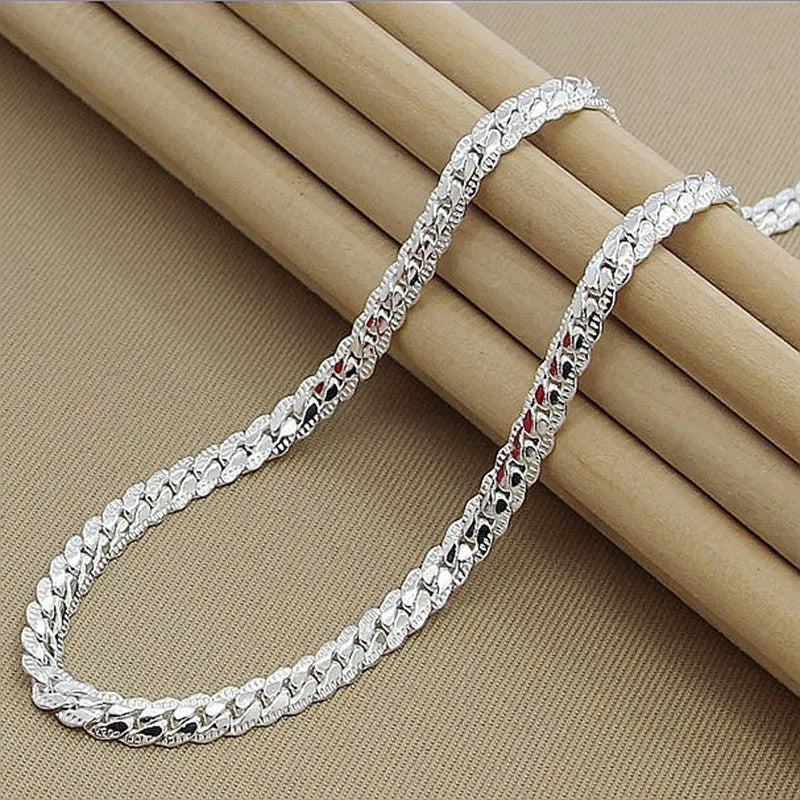 Serenity Silver Necklace-tidenox