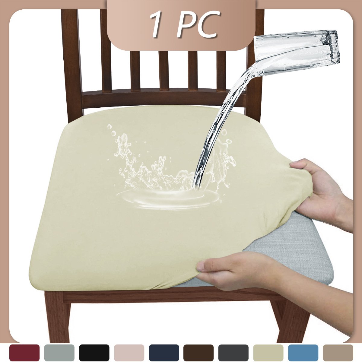 Waterproof Chair Covers – Stretchy, Removable & Washable Protectors for Dining Room Chairs! 🪑