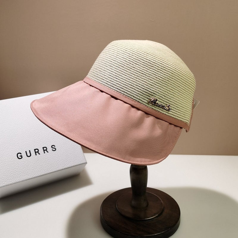 Women's Large Brim Sunscreen Hat-tidenox