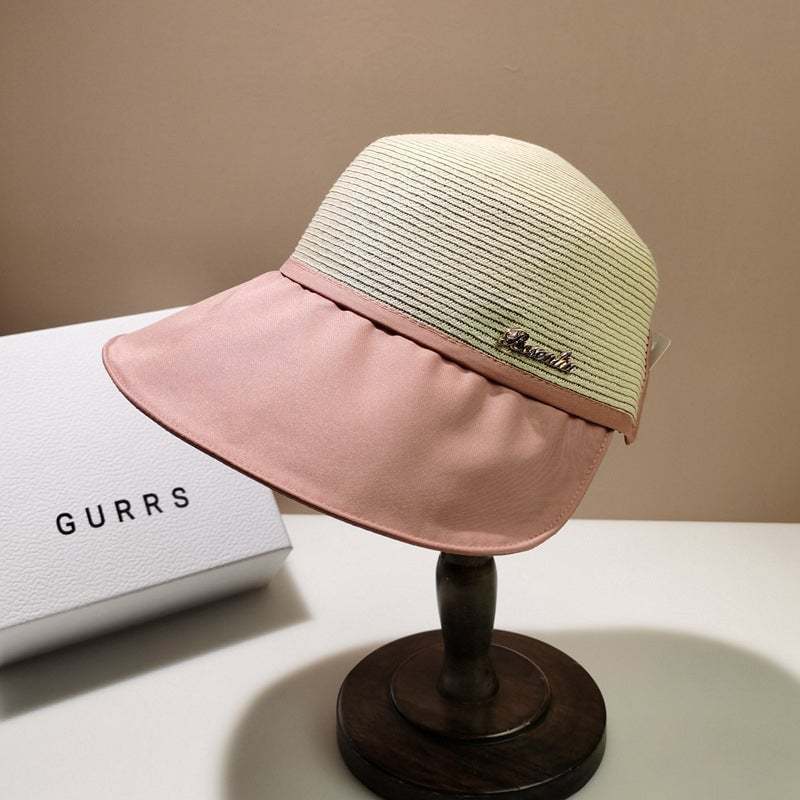 Women's Large Brim Sunscreen Hat-tidenox