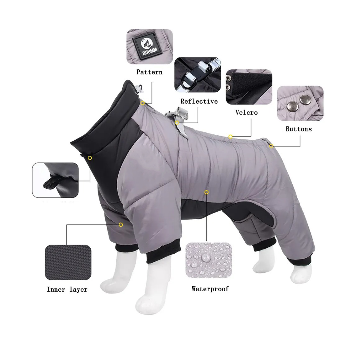  Pet Winter Warm Windproof