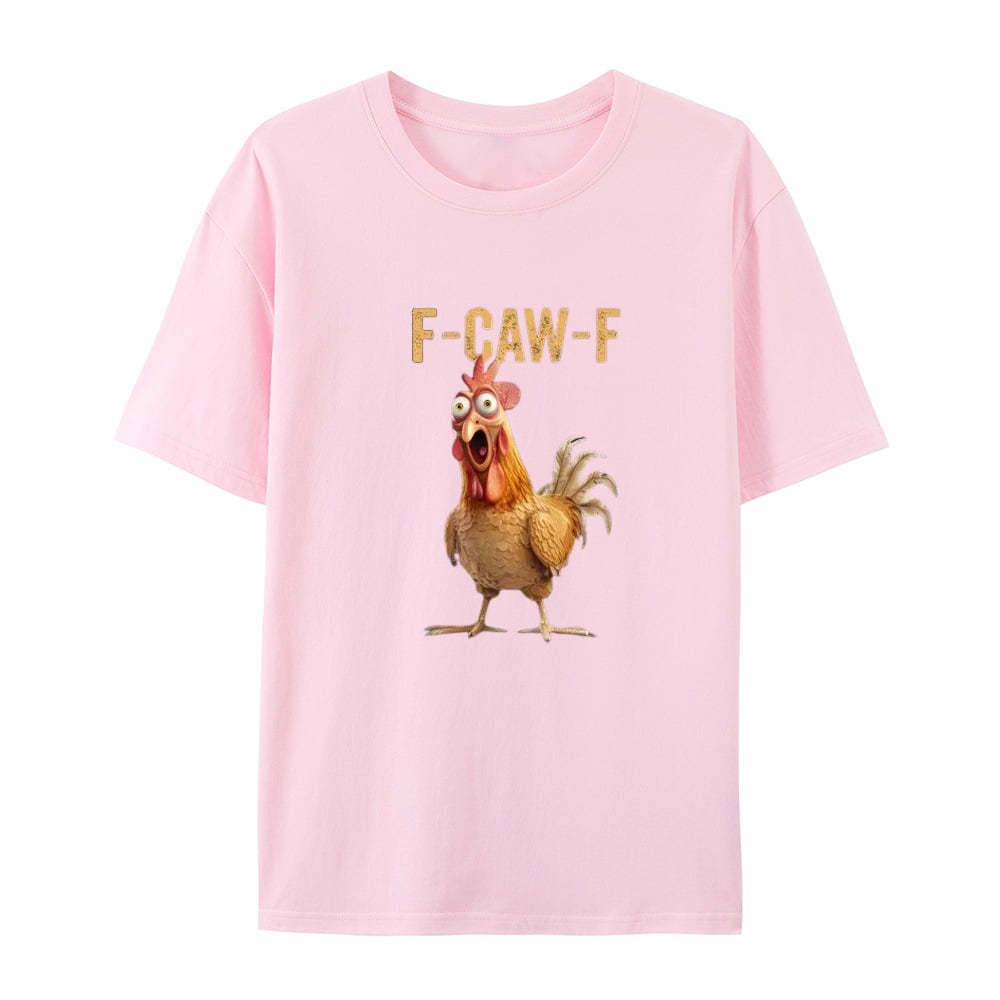 F-Caw-F Chicken T-Shirt-tidenox