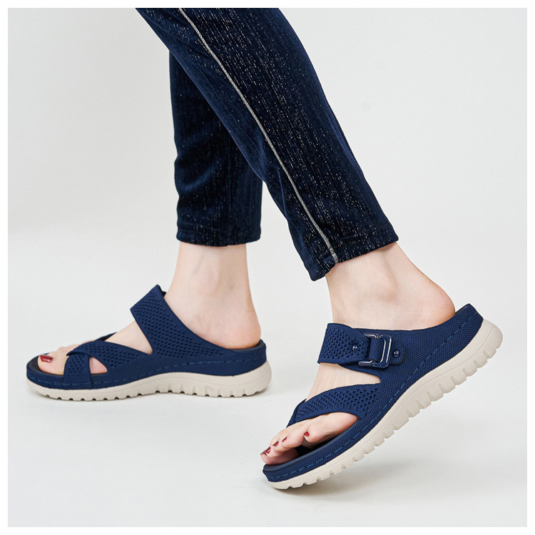 Orthopedic Women Flip-Flops Soft Comfortable Summer Sandal-tidenox