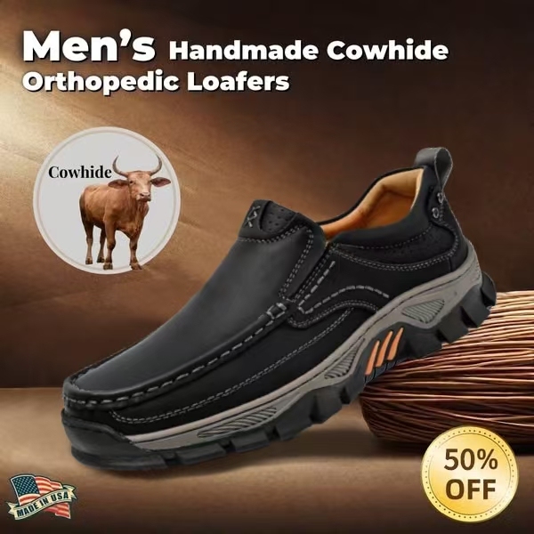 Men's Soft Insole Walking Casual Loafers-tidenox