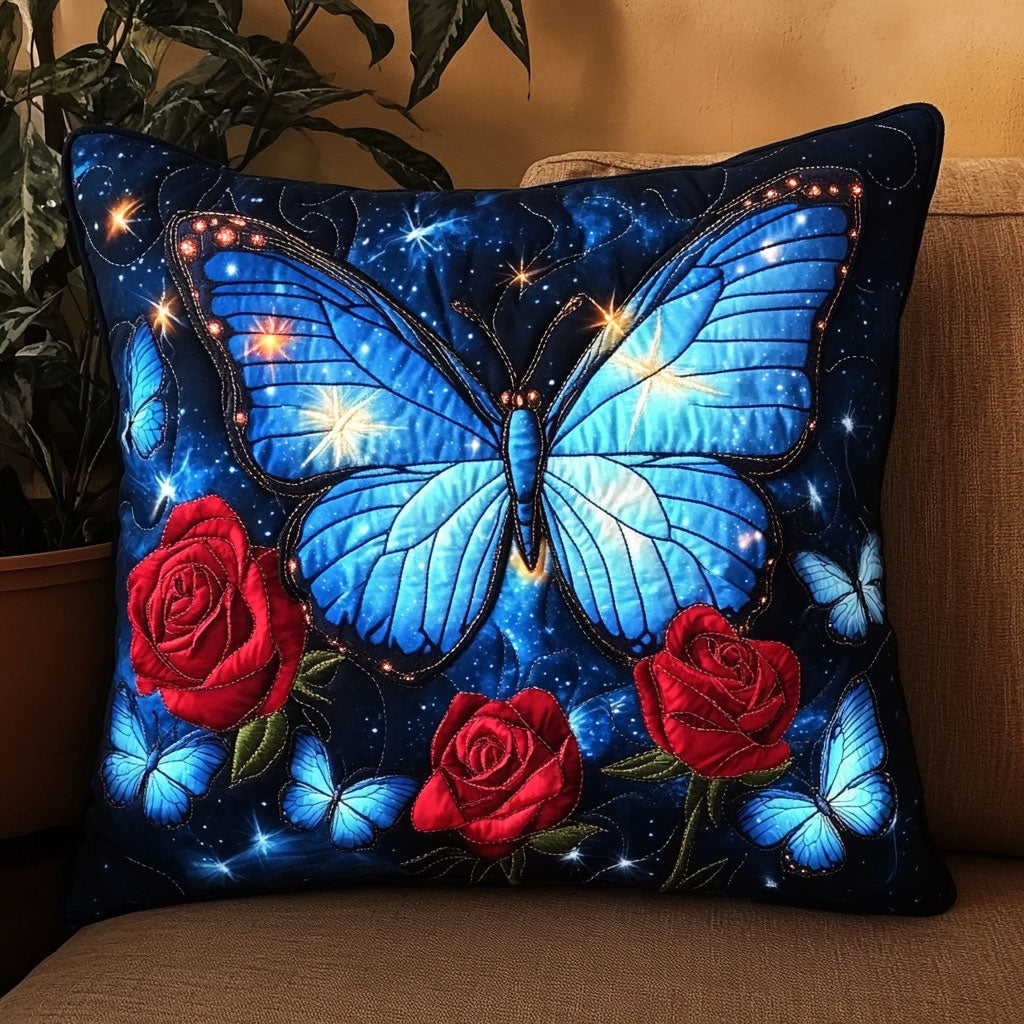 Majestic Butterfly CW1607022CL Quilt Pillow Case-tidenox