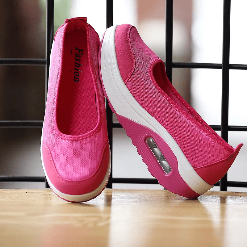 🌸🎉 Trendy Must-Have! Only a Few Left! ✨🥿💫Women's Daily Comfortable Breathable Shockproof Arch Support Orthopedic Slip-on Sneakers-tidenox