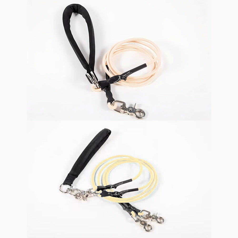 🔥🐕Double Bungee Leash - 1st step training tool-tidenox