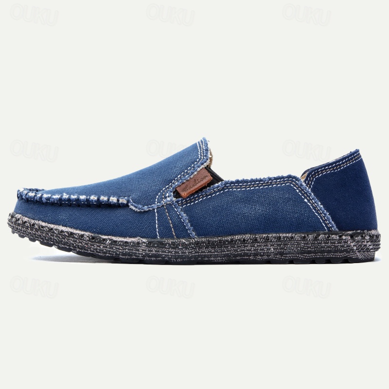 Mocasines informales de lona para hombre: zapatos para caminar ligeros y transpirables 2025 - US $42.99 –P1