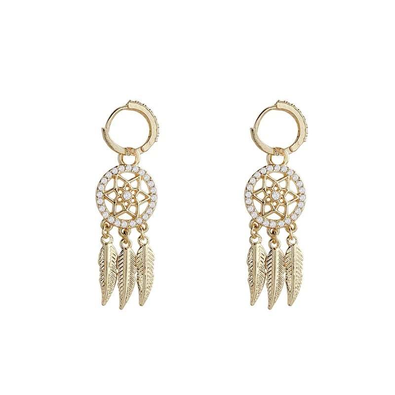 Dreamcatcher Earrings-tidenox
