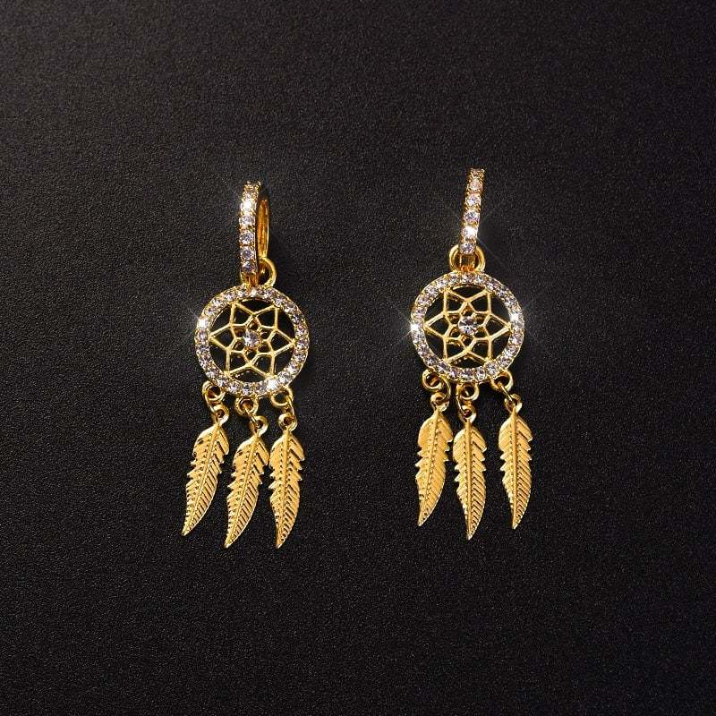 Dreamcatcher Earrings-tidenox