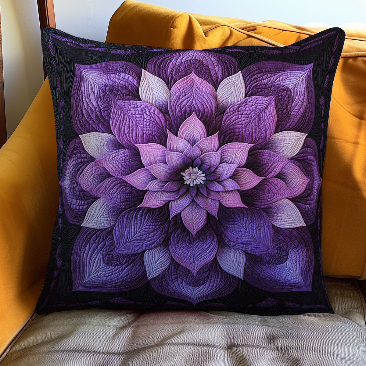 Twilight Flower WN0802129CL Quilt Pillow Case-tidenox