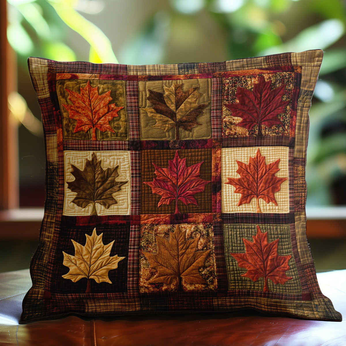 Cozy Maple WN0802098CL Quilt Pillow Case-tidenox