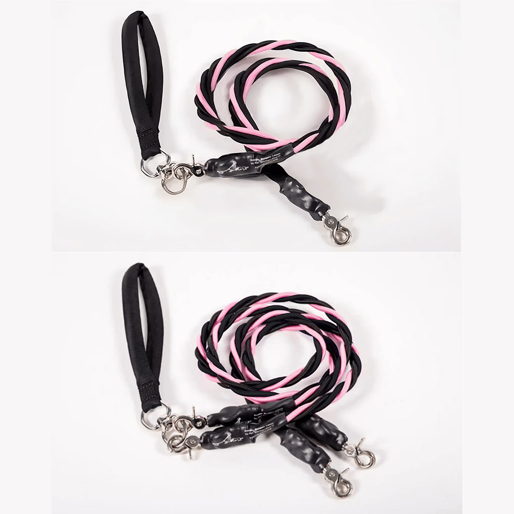 🔥🐕Double Bungee Leash - 1st step training tool-tidenox