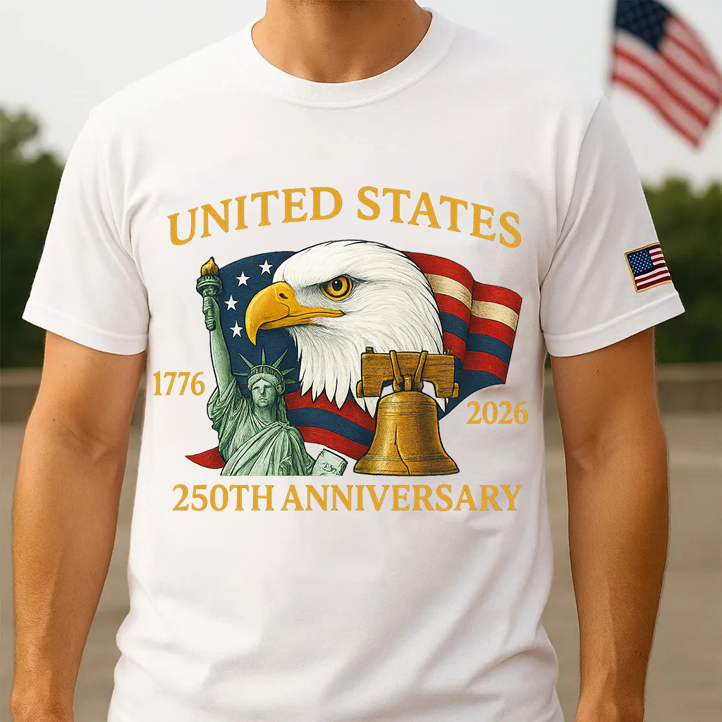 250th Anniversary Glory T-shirt-tidenox