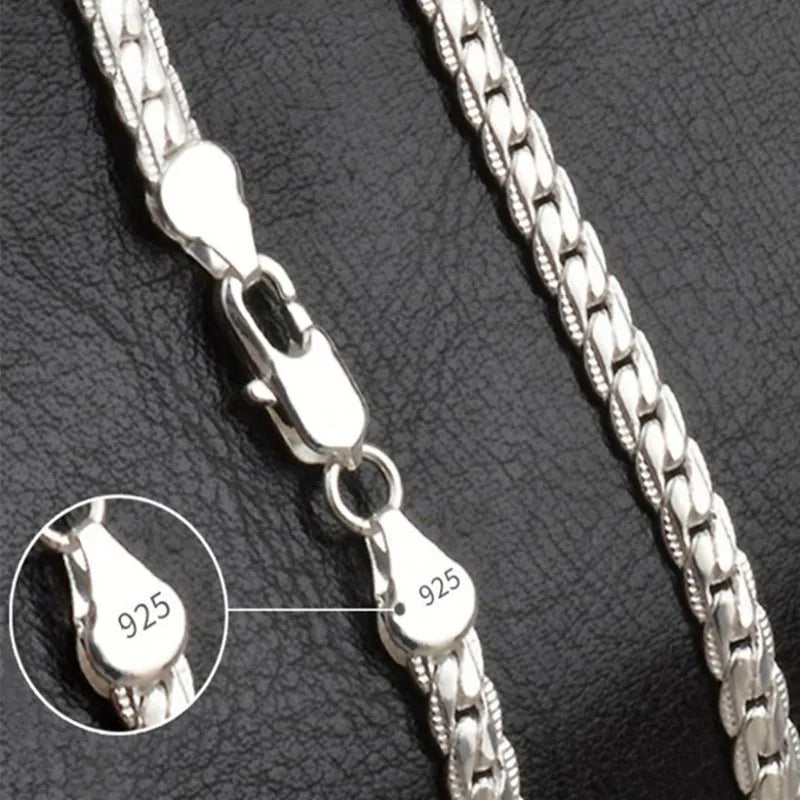 Serenity Silver Necklace-tidenox
