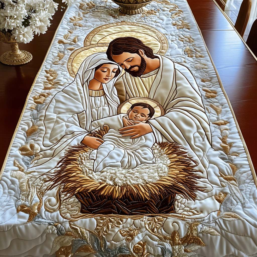 Blessed Unity Quilted Table Runner NCU0NT1807-tidenox