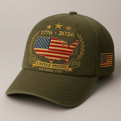 250th Anniversary United States Of America Hat-tidenox