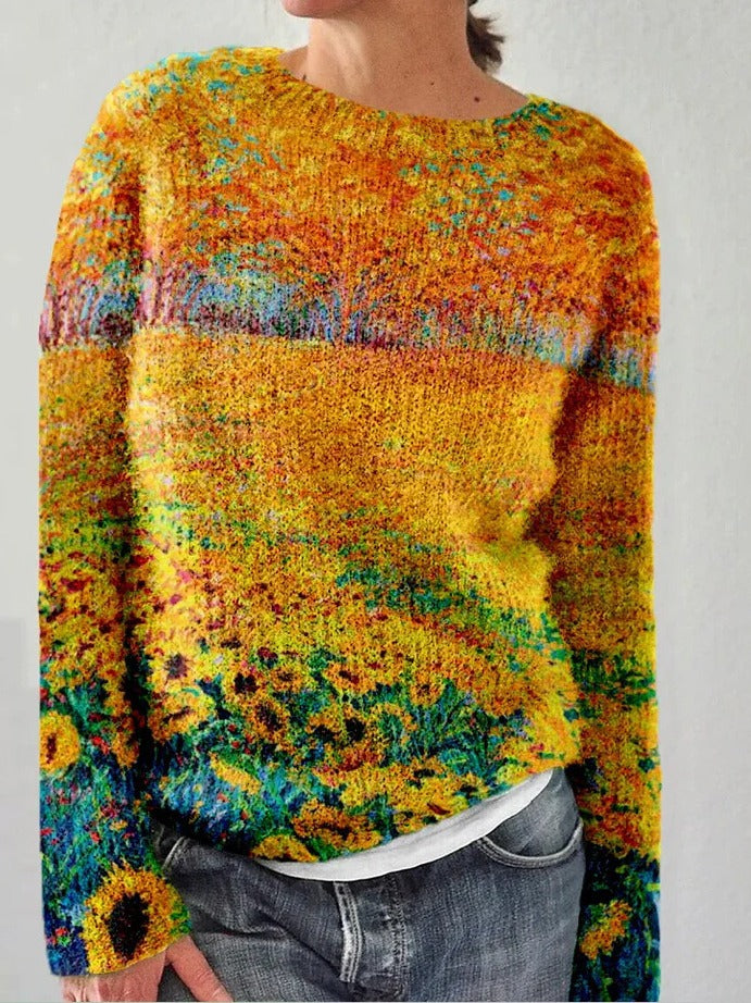 The Sunflower Field Sweater-tidenox