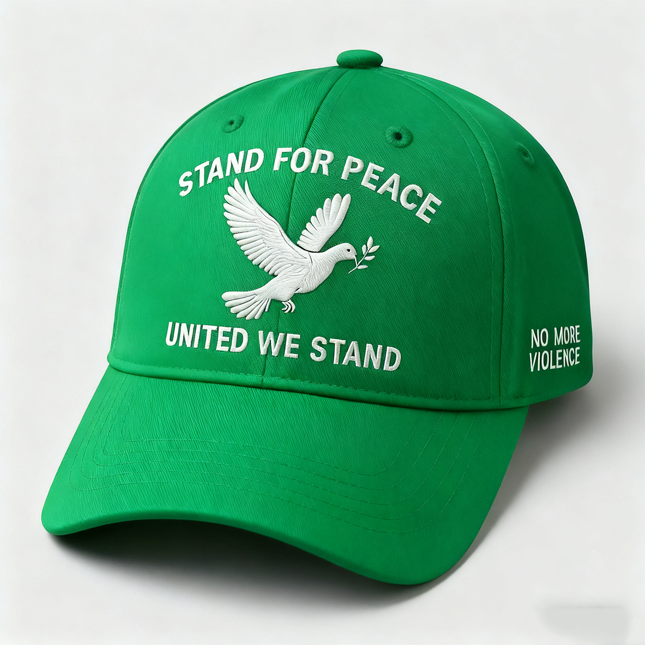 🕊️ Stand for Peace Baseball Cap – United We Stand-tidenox