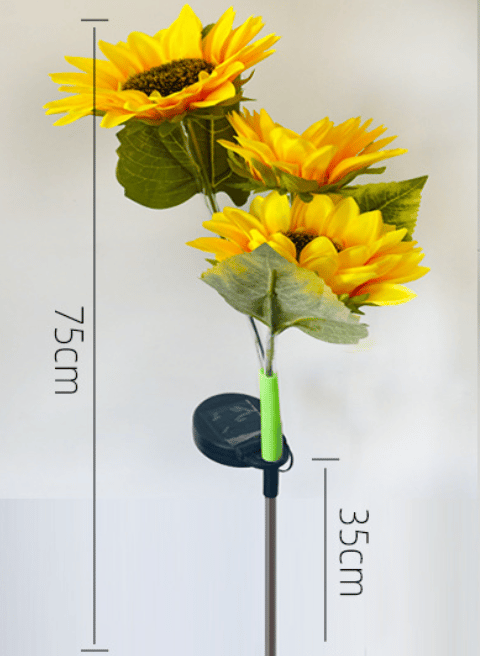 🌞Solar LED Sunflower Garden Lights-29.6inch/75cm-tidenox