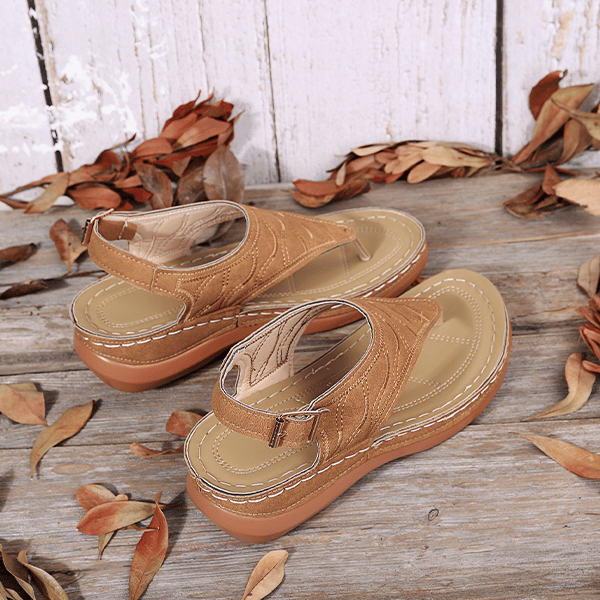 Women's Orthotic Sandals-Foot Pain Relief-tidenox