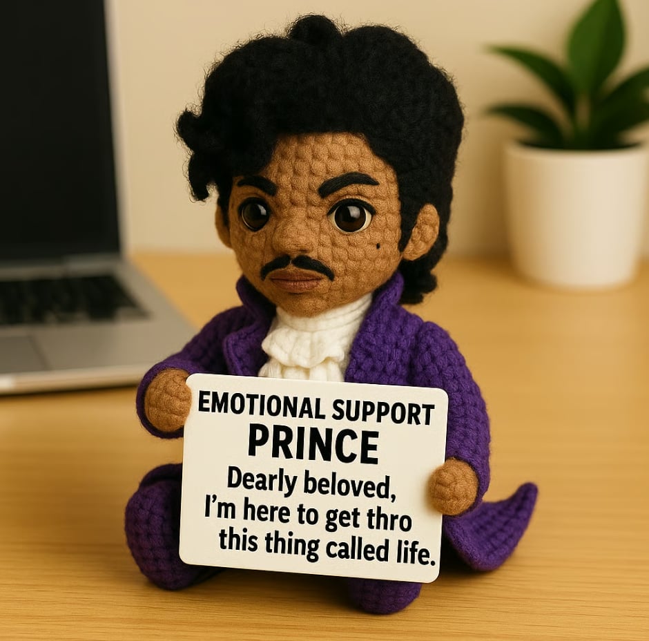 Prince Crocheted Emotional Support Dolls-tidenox